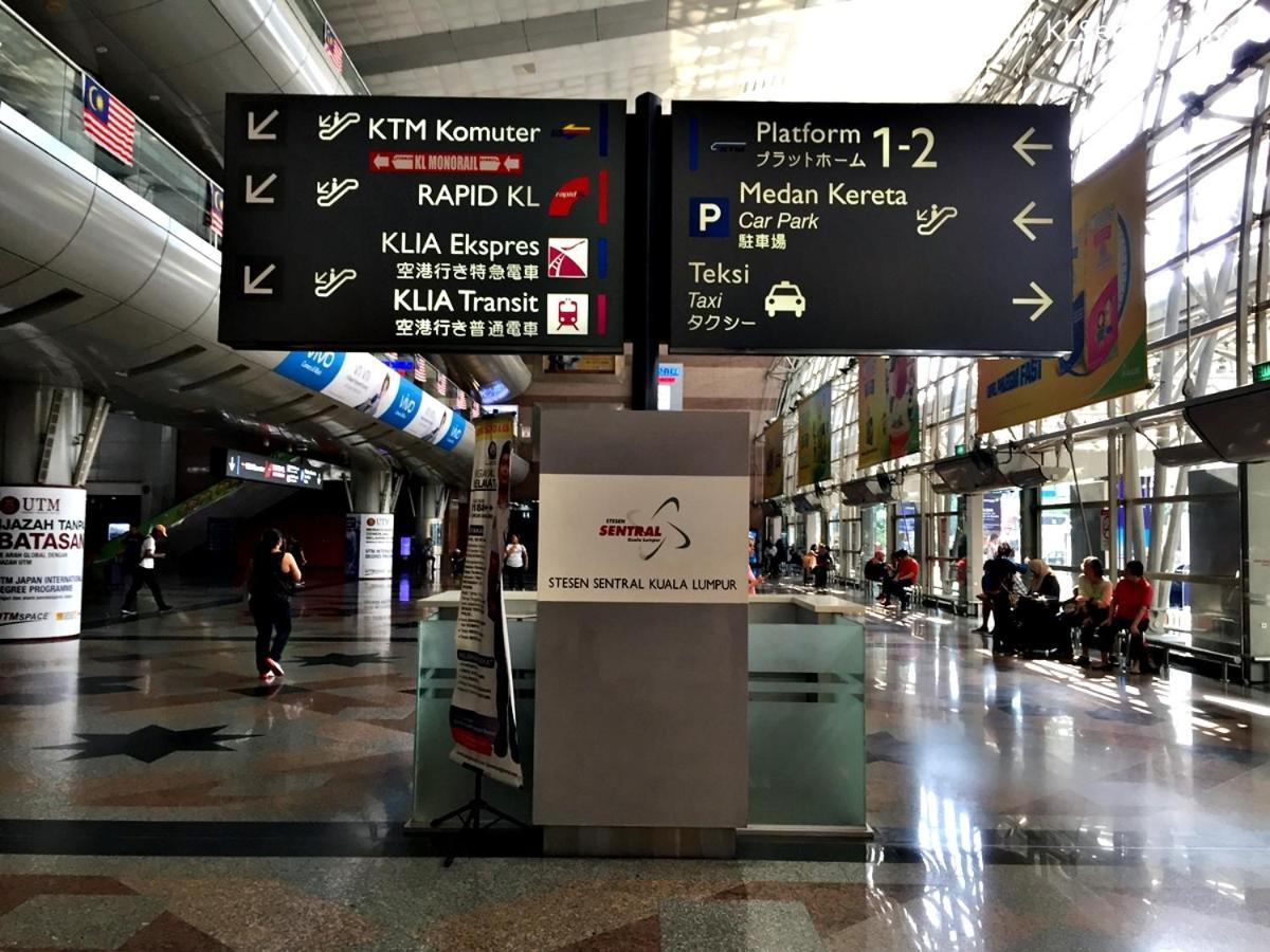 Kl Sentral Loft, Est Bangsar #6, Lrt Leilighet Kuala Lumpur Eksteriør bilde