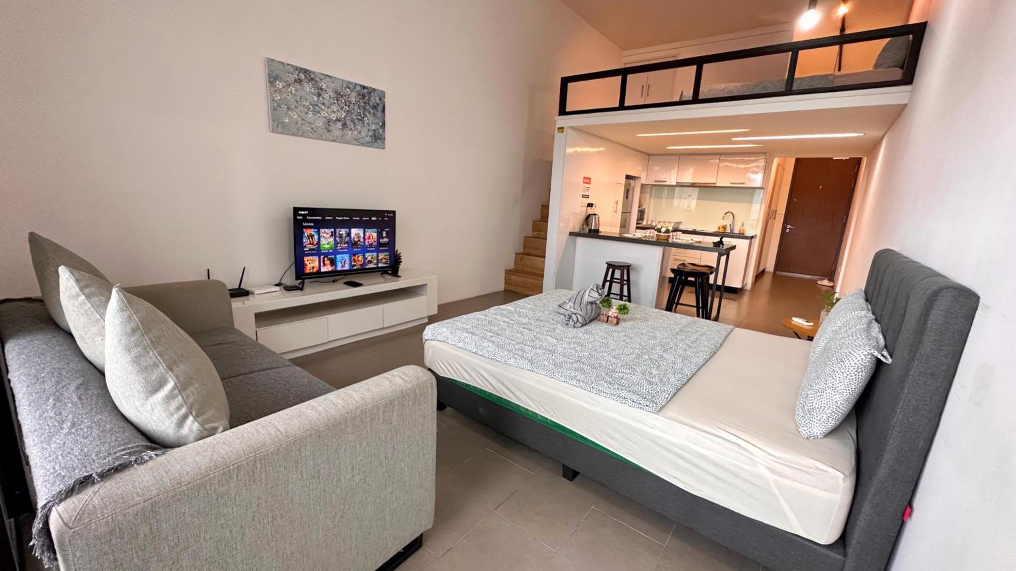 Kl Sentral Loft, Est Bangsar #6, Lrt Leilighet Kuala Lumpur Eksteriør bilde