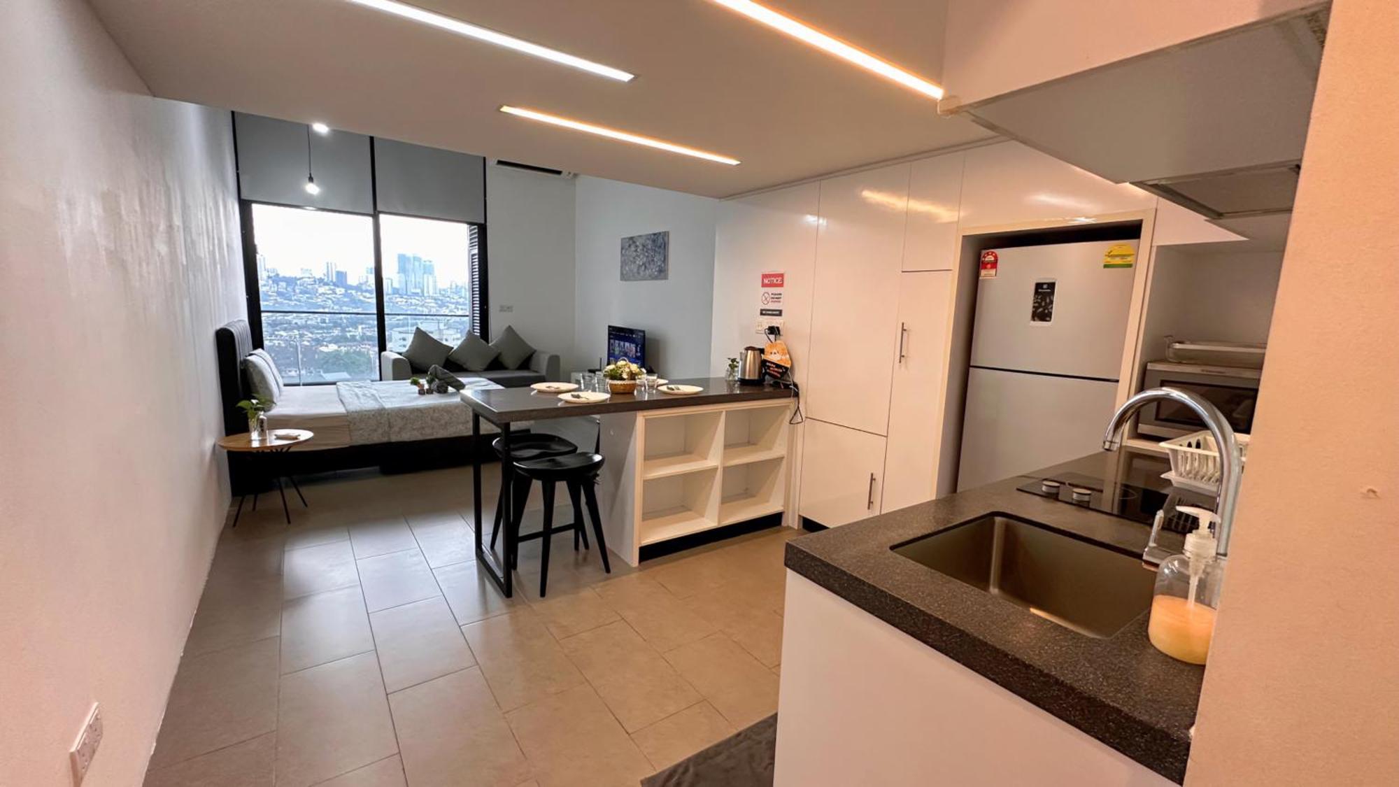 Kl Sentral Loft, Est Bangsar #6, Lrt Leilighet Kuala Lumpur Eksteriør bilde
